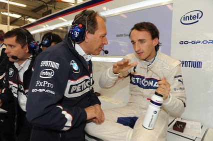 Willy Rampf & Robert Kubica BMW