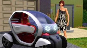 Renault Elektrofahrzeug Twizy Z.E.  Sims 3