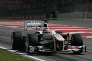 Kamui Kobayashi Sauber F1 Team Spanien GP 2011