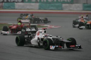 Kamui Kobayashi, Sauber C31-Ferrari, Formel 1 2012 Malaysia GP Sauber F1 Team © Sauber Motorsport AG